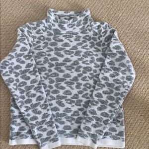 Women’s Loft Petite Animal Print Knit Top